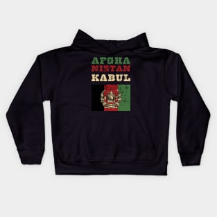 Flag of Afghanistan Kids Hoodie